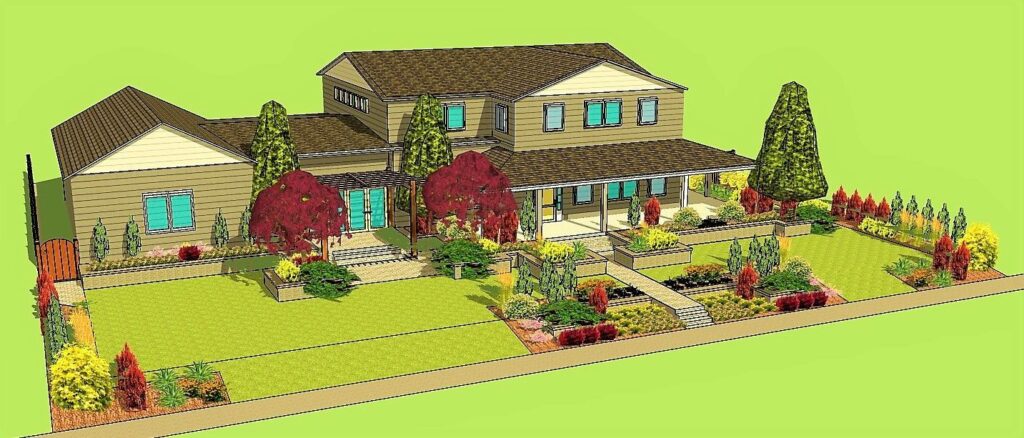 Landscape Design Layout